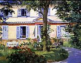 The House at Rueil 2 by Edouard Manet